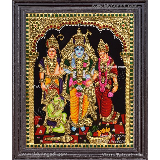 Ram Darbar Tanjore Painting