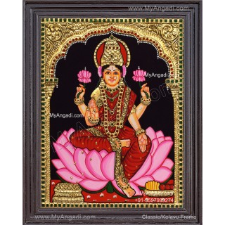 Maha Lakshmi Tanjore Painting