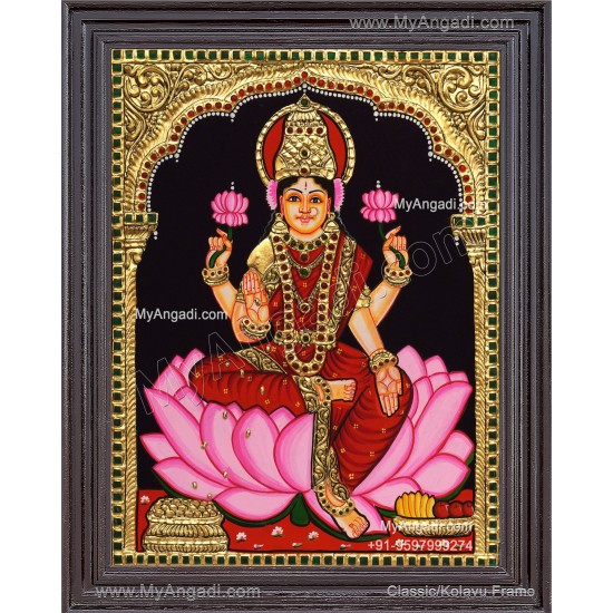 Maha Lakshmi Tanjore Painting