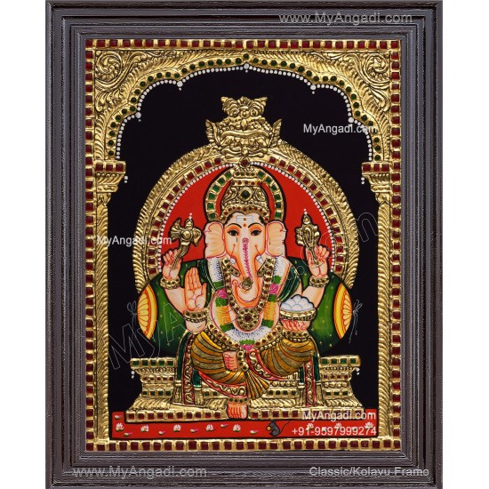 Ganesha Tanjore Painting