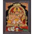 Shiva Parivar Tanjore Painting