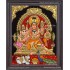 Shiva Parivar Tanjore Painting