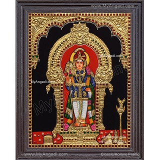 Palani Raja Alangara Murugan Tanjore Paintings
