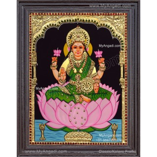 Dhana Lakshmi Tanjore Painting