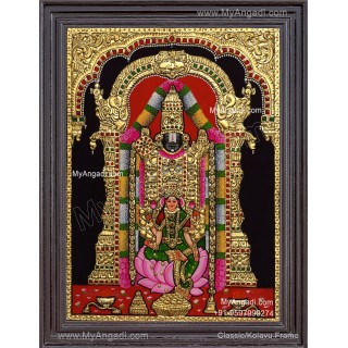 Balaji Lakshmi  Tanjore Painting