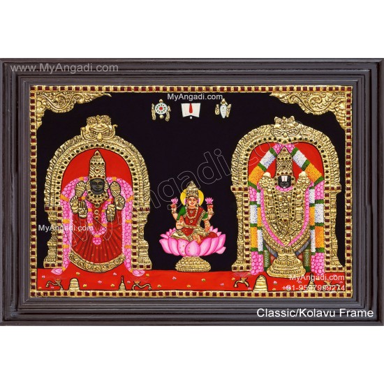 Balaji Thayar Lakshmi Tanjore Paintings