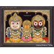 Jagannath - Krishna Balaram Subathra Tanjore Painting