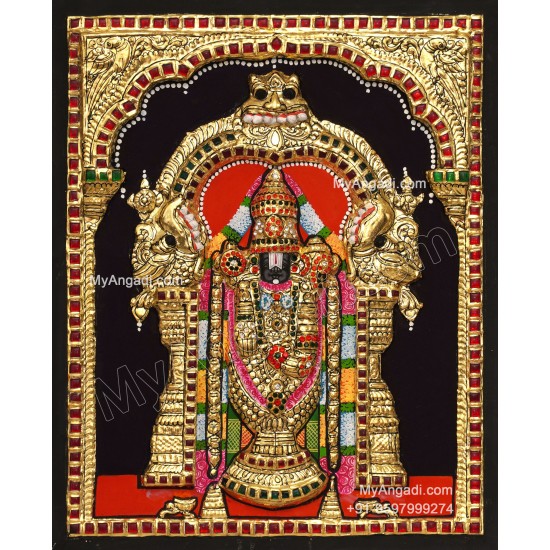 5 Set Ganesha Murugan Balaji Lakshmi Saraswathi Tanjore painting