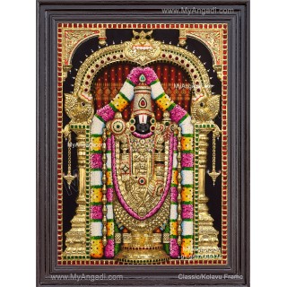 Balaji 3d Tanjore Painting