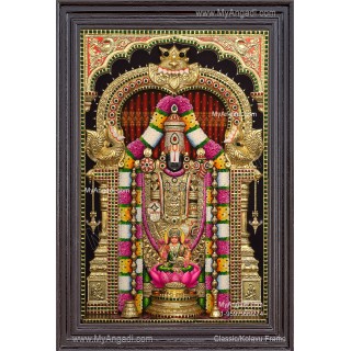 Balaji 3d Tanjore Painting
