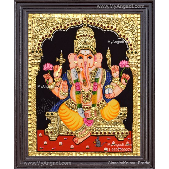 Ganesha Tanjore Paintings