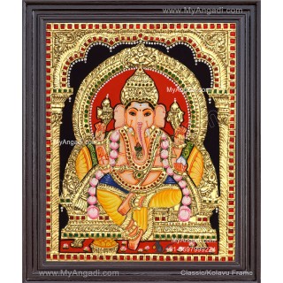 Ganesha Tanjore Painting