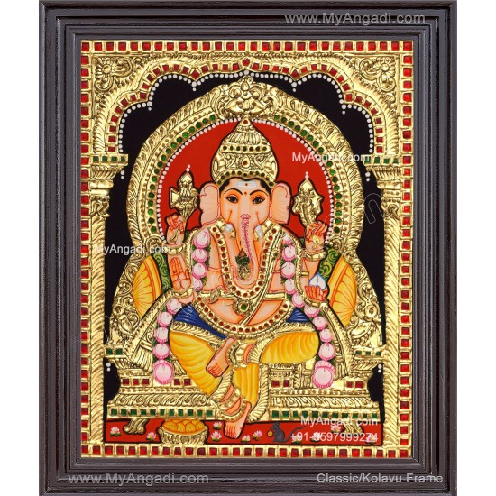 Ganesha Tanjore Painting