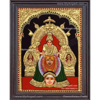 Kollur Mookambigai Tanjore Paintings