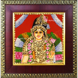 Aandal Tanjore Painting, Andal Tanjore Painting