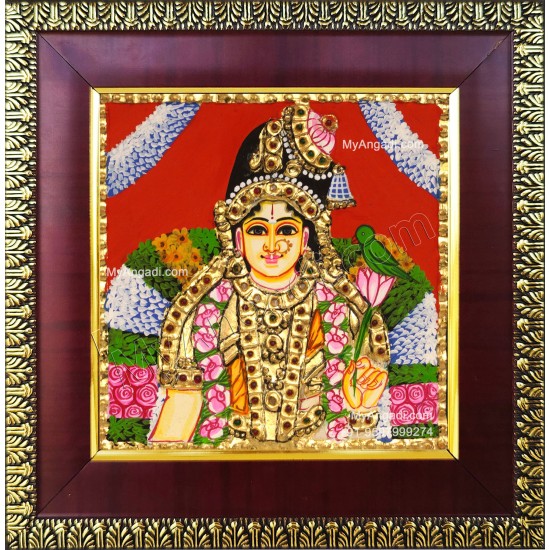 Aandal Tanjore Painting, Andal Tanjore Painting