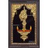 Vilakku Lamp Tanjore Painting