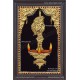 Vilakku Lamp Tanjore Painting