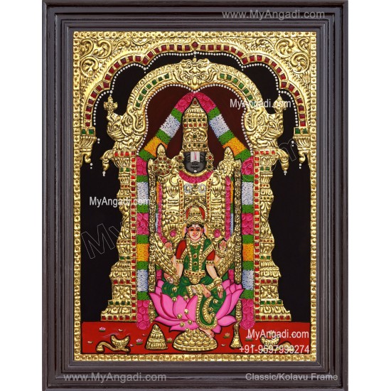 Balaji Lakshmi  Tanjore Painting