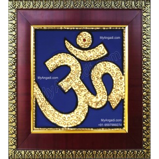 Om - Tanjore Painting