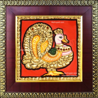 Peacock Tanjore Painting