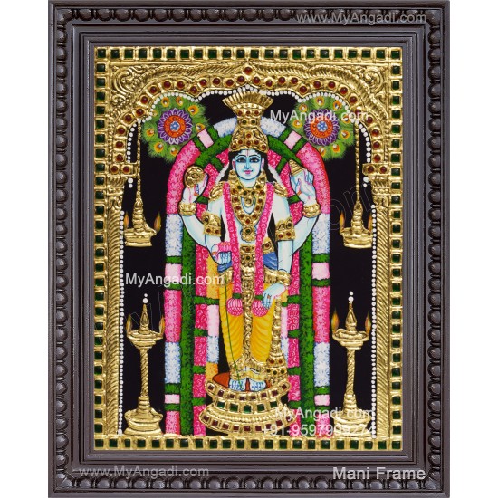 Guruvayurappan Tanjore Painting
