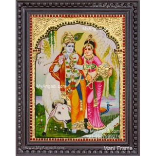 Radha Krishna Tanjore Paintings