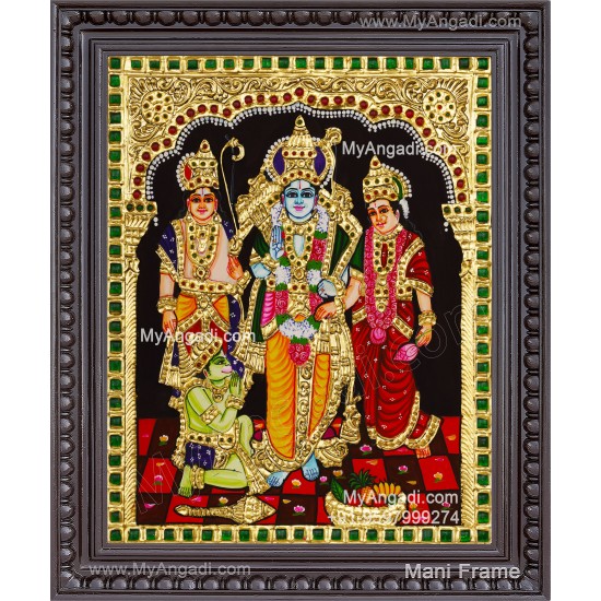 Ram Darbar Tanjore Painting