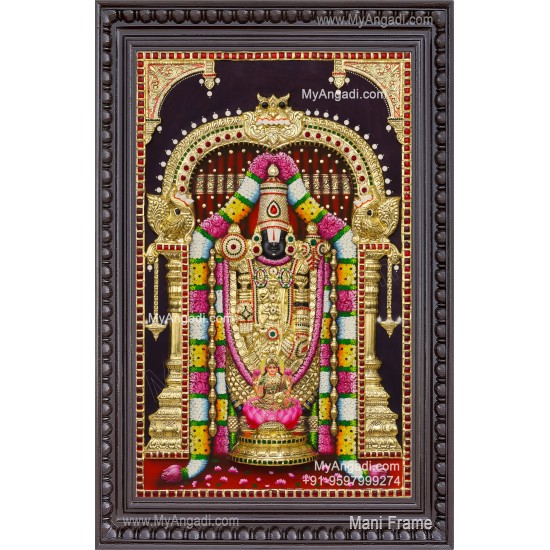 Balaji Lakshmi 3D Tanjore Painting
