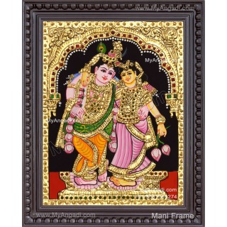 Radha Krishna Tanjore Paintings