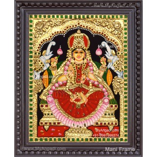 Gajalakshmi Tanjore Painting