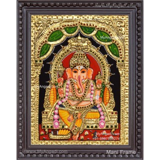 Ganesha Tanjore Painting