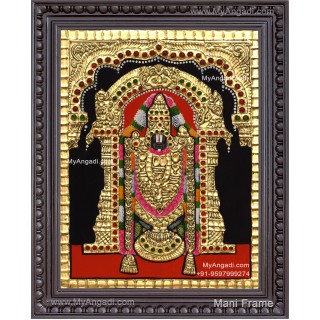 Venkateshwara  Swamy Tanjore Painting
