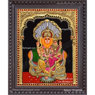 Lakshmi Narasimhar Tanjore Painting