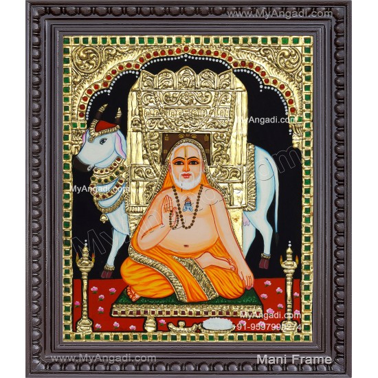 Ragavendra Tanjore Painting, Saint Tanjore Painting
