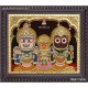 Jagannath - Krishna Balaram Subathra Tanjore Painting