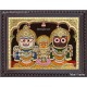 Jagannath - Krishna Balaram Subathra Tanjore Painting