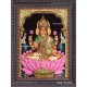Gajalakshmi 3d Embossed Tanjore Painting