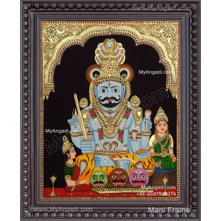 Komuravelli Mallanna Swamy Tanjore Paintings 