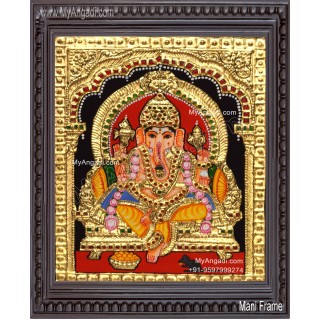 Ganesha Tanjore Painting