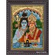 Shivan Parvathi Tanjore Painting