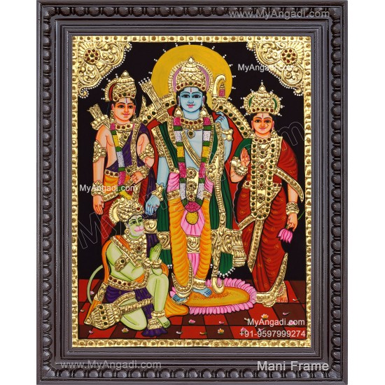 Ram Darbar Tanjore Painting