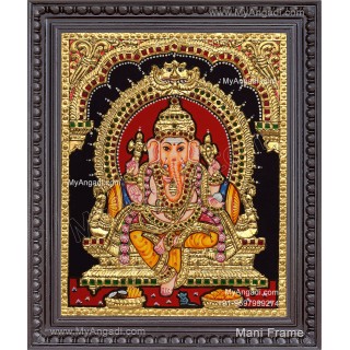 Ganapathi Tanjore Painting 