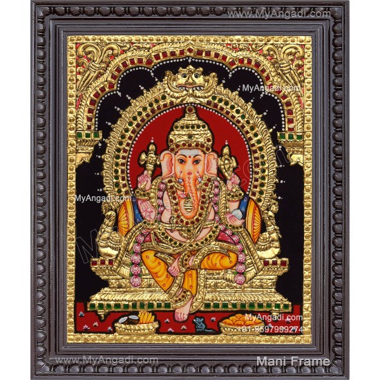 Ganapathi Tanjore Painting 