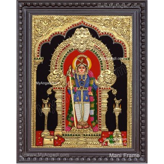 Palani  Murugan Tanjore Painting