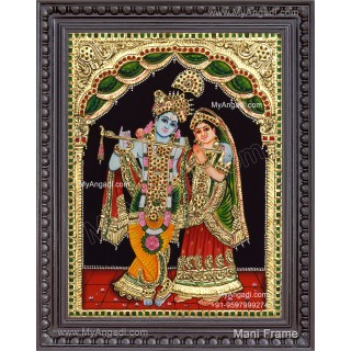 Radha Krishna Tanjore Paintings
