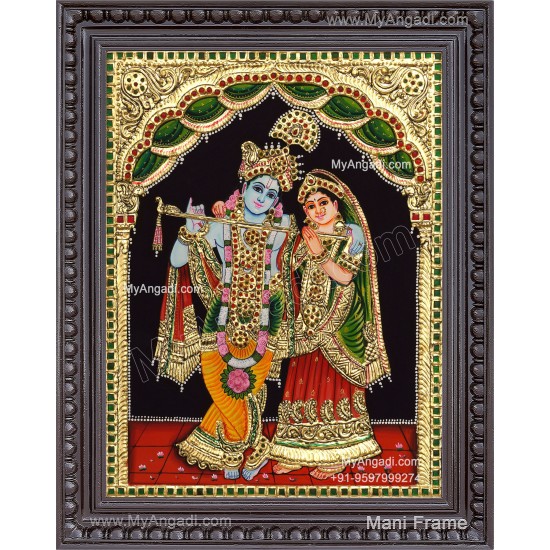 Radha Krishna Tanjore Paintings