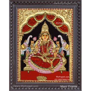 Gajalakshmi Tanjore Painting