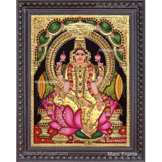 Iswarya Lakshmi Tanjore Painting