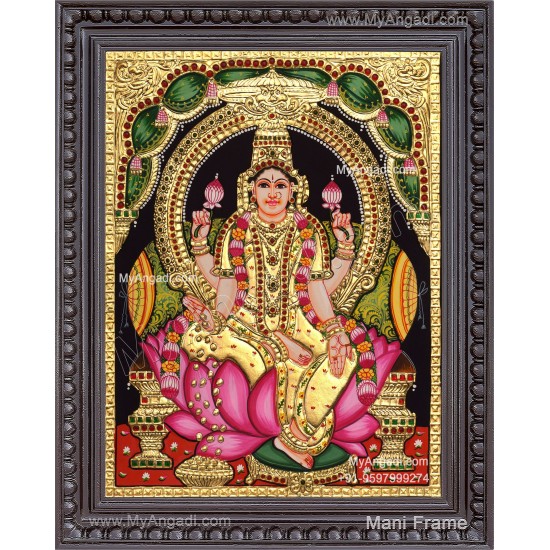 Iswarya Lakshmi Tanjore Painting